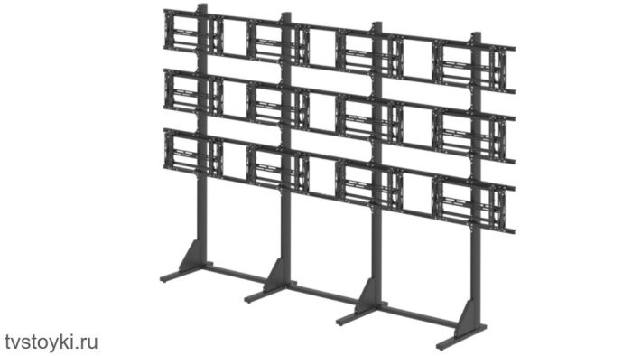 Каркас напольный для видеостены 4x3, полного выдвижения push-out — изображение 1